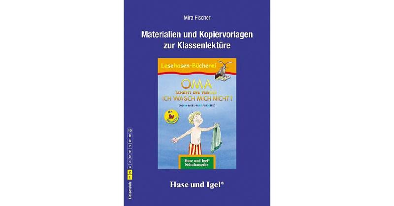 Buch - Begleitmaterial: OMA, schreit der Frieder. ICH WASCH MICH NICHT! / Silbenhilfe von Hase und Igel Verlag