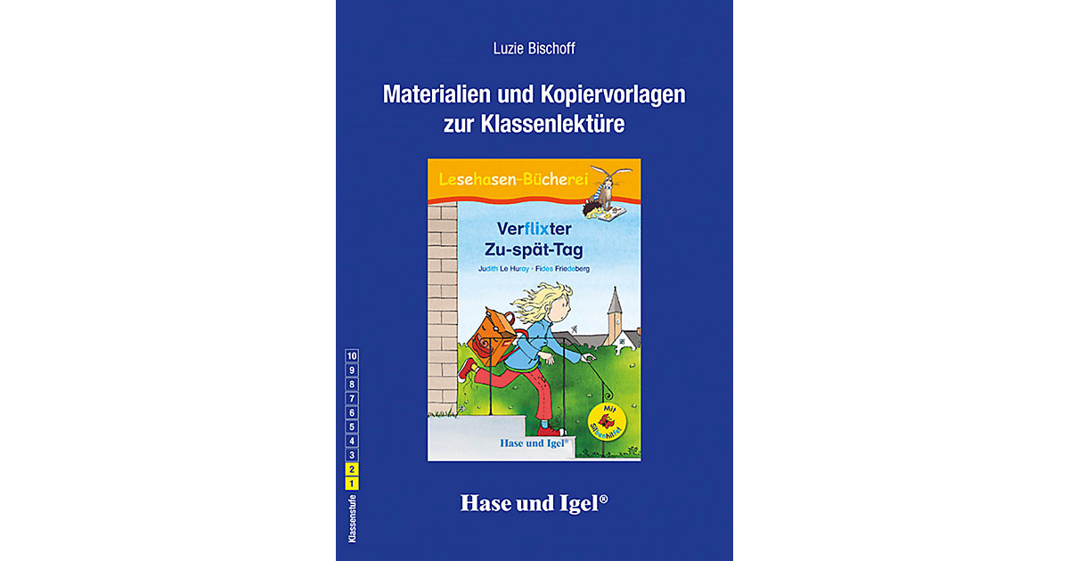 Buch - Begleitmaterial: Verflixter Zu-spät-Tag / Silbenhilfe von Hase und Igel Verlag