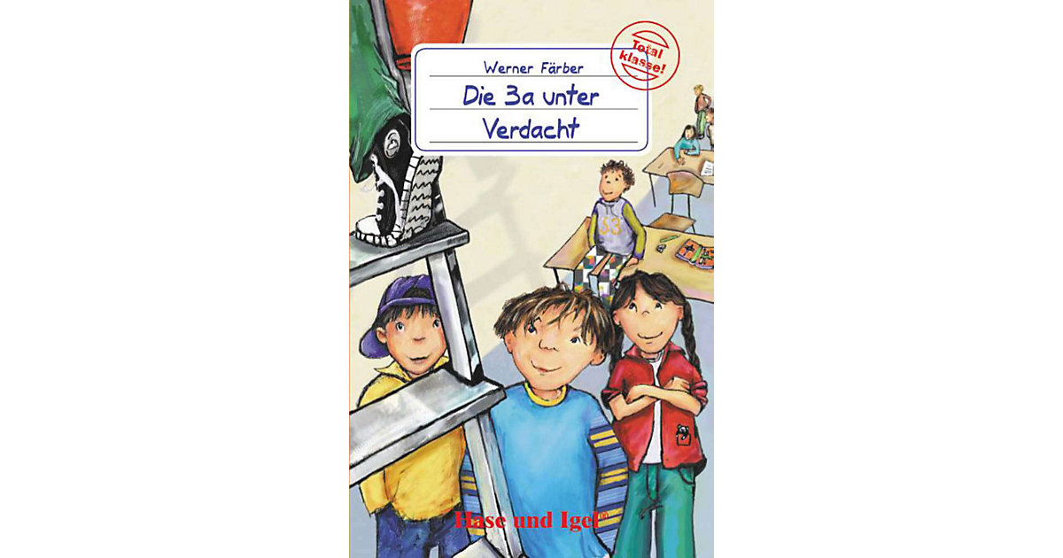 Buch - Die 3a unter Verdacht, Schulausgabe von Hase und Igel Verlag