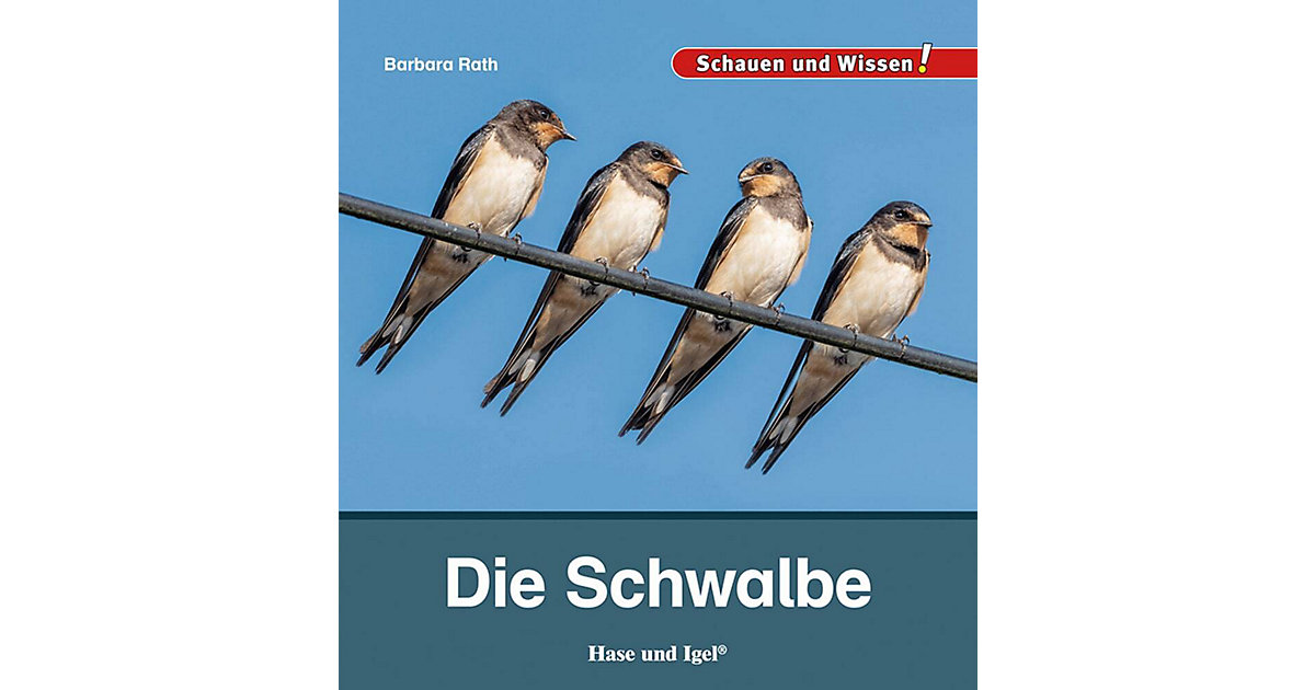 Buch - Die Schwalbe Buch - Die Schwalbe von Hase und Igel Verlag