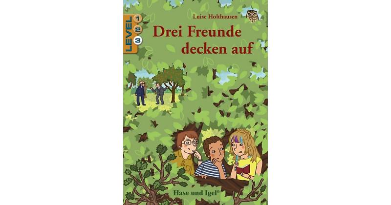 Buch - Drei Freunde decken auf / Level 3 von Hase und Igel Verlag