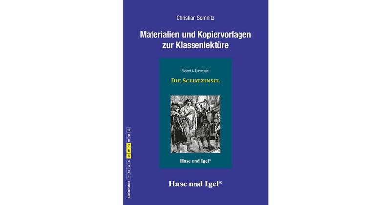 Buch - Materialien und Kopiervorlagen zur Klassenlektüre: Die Schatzinsel von Hase und Igel Verlag