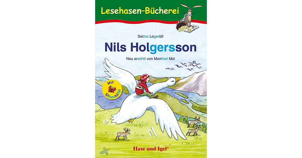 Buch - Nils Holgersson / Silbenhilfe Buch - Nils Holgersson / Silbenhilfe von Hase und Igel Verlag