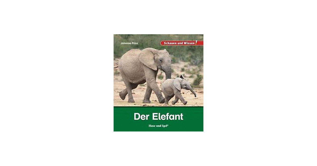 Buch - Schauen und Wissen: Der Elefant Buch - Schauen und Wissen: Der Elefant von Hase und Igel Verlag