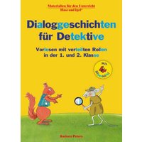Dialoggeschichten für Detektive / Silbenhilfe von Hase und Igel Verlag