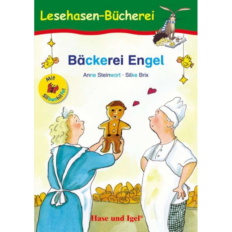 Lesehasen-Bücherei / Bäckerei Engel / Silbenhilfe von Hase und Igel