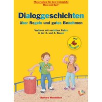 Dialoggeschichten über Regeln und gutes Benehmen / Silbenhilfe von Hase und Igel Verlag