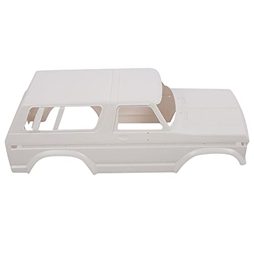 HaseM RC Car Shell 1/10 Dekorative Stange Lenkservo RC Karosserie Schutzhülle RC Car Body Cover Hartplastik RC Car Shell Kit für 1/10 TRX4, Aussehen, Einfache Installation von HaseM