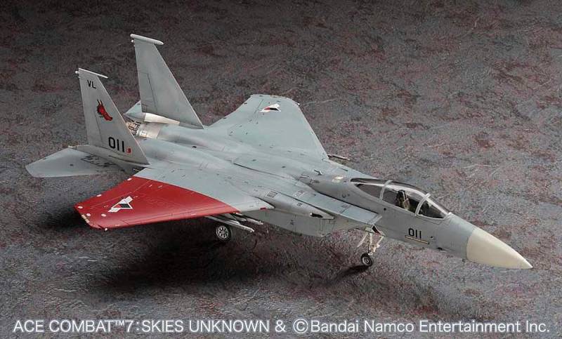 Ace Combats 7 Skies, F-15C Eagle Galm 2 von Hasegawa