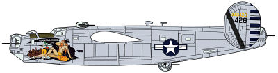 B-24J Liberator B-24J Liberator von Hasegawa