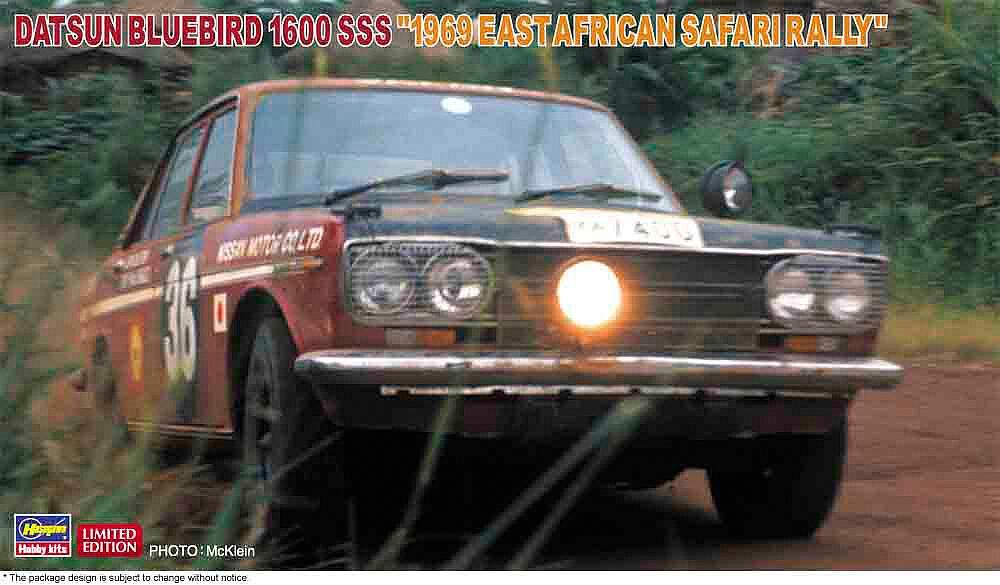 Datsun Bluebird 1600 SSS, 1969 East African Safari Rally Datsun Bluebird 1600 SSS, 1969 East African Safari Rally von Hasegawa