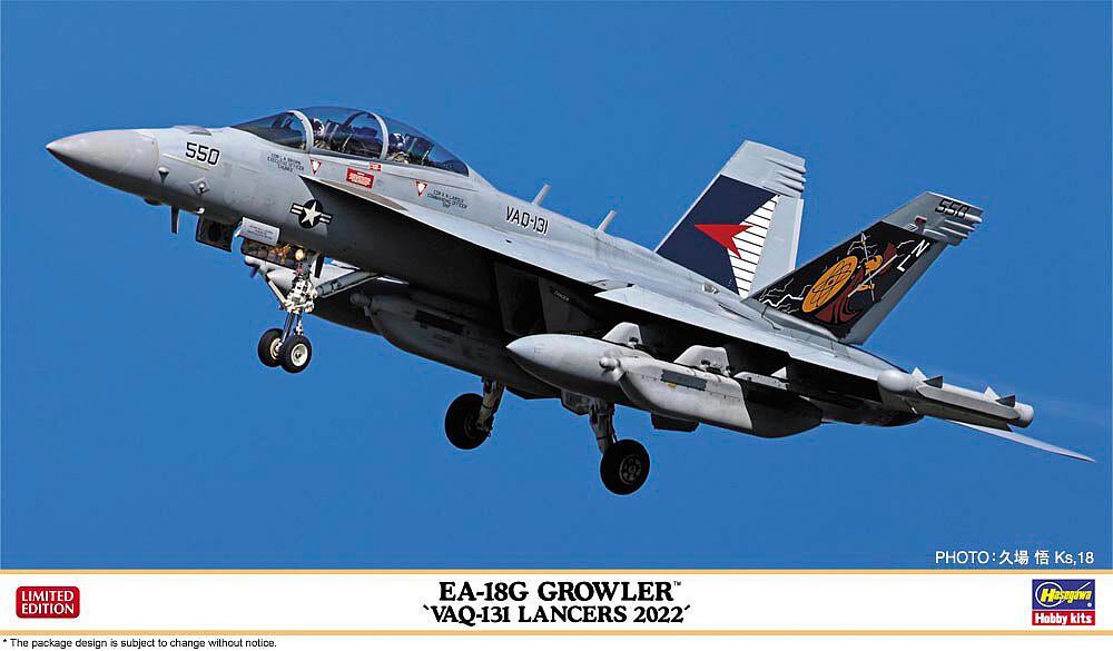 EA-18G Growler VAQ-131 Lancers 2022. EA-18G Growler VAQ-131 Lancers 2022. von Hasegawa