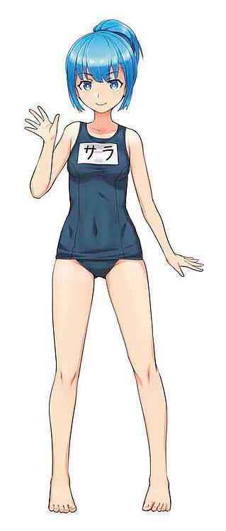 EGG Girls No. 19, Sara Mayuki, Scholl Swimming costume EGG Girls No. 19, Sara Mayuki, Scholl Swimming costume von Hasegawa