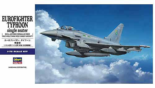 Eurofigther Typhoon Single Seater. Eurofigther Typhoon Single Seater. von Hasegawa