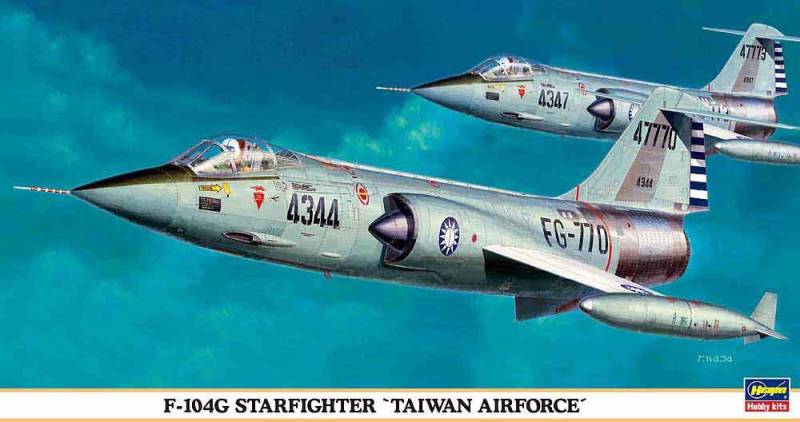 F-104G Starfighter Taiwan Air Force von Hasegawa