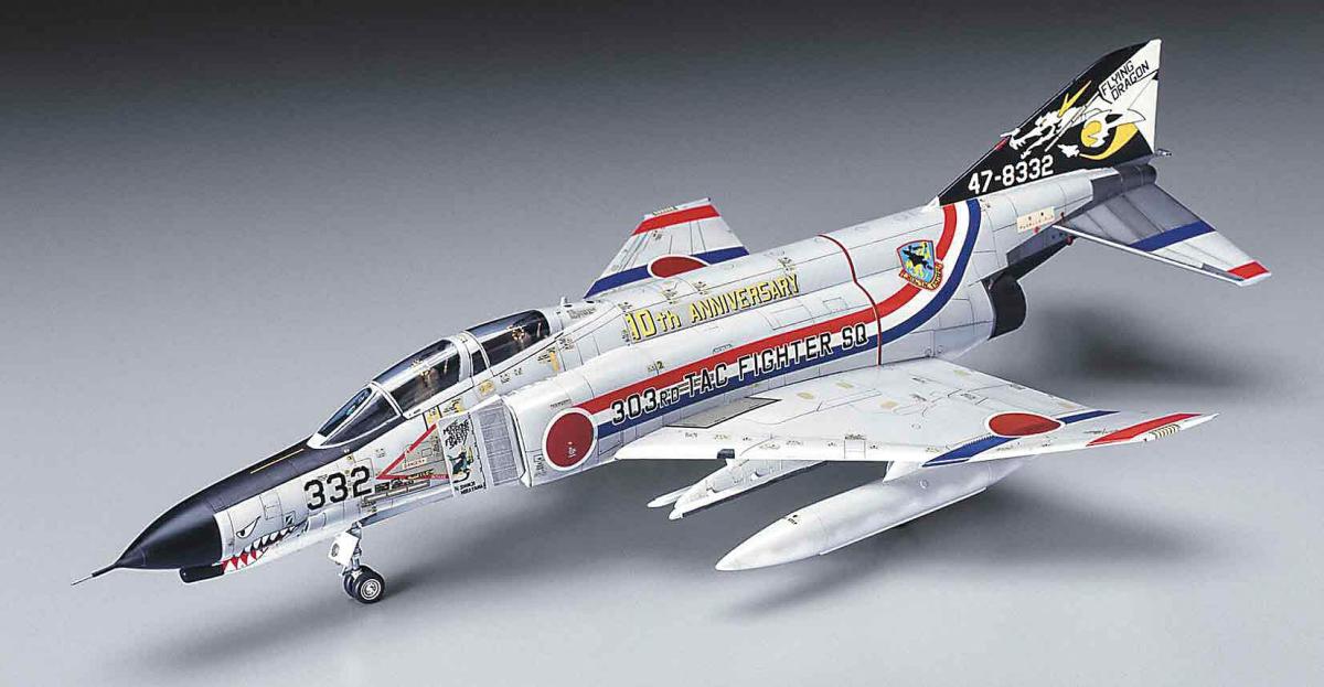 F-4EJ Phantom II, 303 sq. Dragon Sqd. 10th Anniversary F-4EJ Phantom II, 303 sq. Dragon Sqd. 10th Anniversary von Hasegawa
