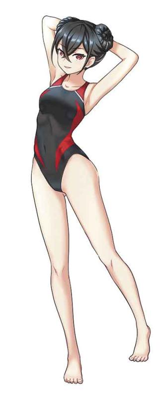 Haku Rinpha Badeanzug - Egg Girls Collection Nr. 50 von Hasegawa