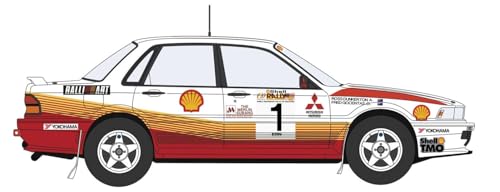 Hasegawa - 1/24 Mitsubishi Galant VR-4, 1991 Rally Malaysia - Plastikmodellbausatz von Hasegawa