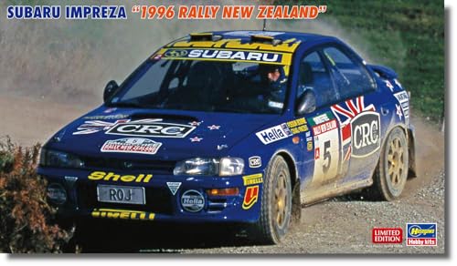Hasegawa 120116 620696 1/24 Subaru Impreza, 1996 Rally New Zealand, Mehrfarbig Hasegawa 120116 620696 1/24 Subaru Impreza, 1996 Rally New Zealand, Mehrfarbig von Hasegawa