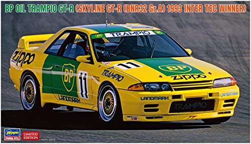 Hasegawa 20629 1/24 BP Oil Trampio GT-R, 1993 Inter Tec Modellbausatz, Mehrfarbig, M von Hasegawa