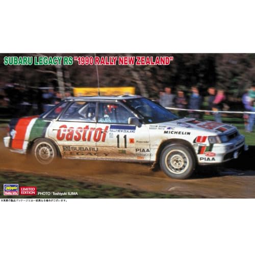 Hasegawa 20636 1/24 Subaru Legacy RS, 1990 Rally New Zealand Modellbausatz, Mehrfarbig von ハセガワ