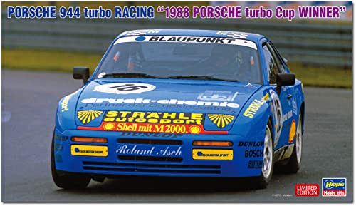 Hasegawa 20637 1/24 944 Turbo Racing, 1988 Porsche turboCup Modellbausatz, Mehrfarbig von ハセガワ