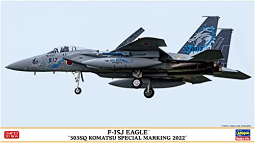 Hasegawa 2423 1/72 F15J Eagle, 303SQ Komatsu Special Marking 2022 Dragon Modellbausatz, Mehrfarbig von Hasegawa