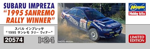 Hasegawa 20574 - 1/24 Subaru Impreza, 1995 San Remo Rally - Neu von Hasegawa
