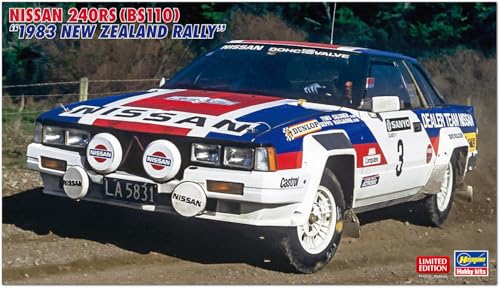 Hasegawa 620769-1/24 Nissan 240Rs 1983 New Zealand Rally - Maßstab 1:24 Hasegawa 620769-1/24 Nissan 240Rs 1983 New Zealand Rally - Maßstab 1:24 von Hasegawa