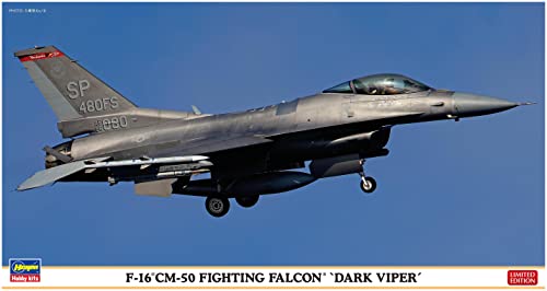 Hasegawa 7522 1/48 F-16CM 50 Fighting Falcon Dark Viper Modellbausatz, Mehrfarbig von ハセガワ