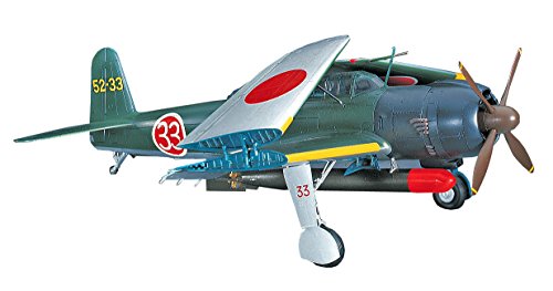 ハセガワ 1/48 Scale Japanese Jill Aircraft Carrier Bomber Type 12 Modellflugzeug für Erwachsene und ältere Kinder von Hasegawa