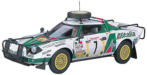Hasegawa CR36 1/24 Lancia Stratos HF Plastikmodellbausatz, Modelleisenbahnzubehör, Hobby, Modellbau, Mehrfarbig von Hasegawa