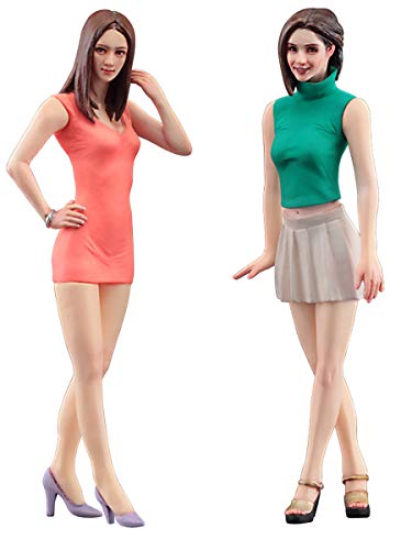Hasegawa FC04 1/24 Fashion Girls, 2 Bausätze Modellbausatz, Mittel Hasegawa FC04 1/24 Fashion Girls, 2 Bausätze Modellbausatz, Mittel von Hasegawa