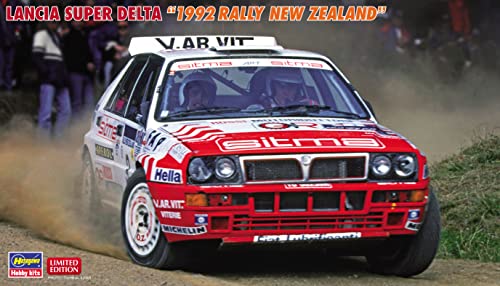 Hasegawa HA20548 1:24 Lancia Super Delta-1992 Neuseeland Rally Modellbausatz, Geformte Farbe von ハセガワ