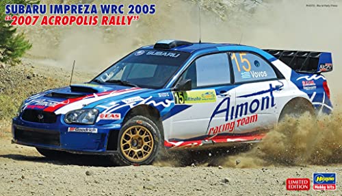 Hasegawa HA20558 1:24 Subaru Impreza WRC 2005–2007 Acroplois Rally Modellbausatz, Geformte Farbe von ハセガワ