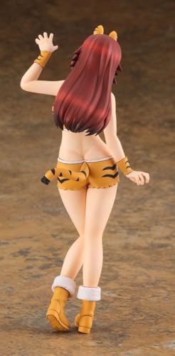 Hasegawa 1/12 Egg Girls Collection No. 27, Mikumo Shiranagai TORA. Resin-Bausatz aus der Egg-Girls-Serie. von Hasegawa