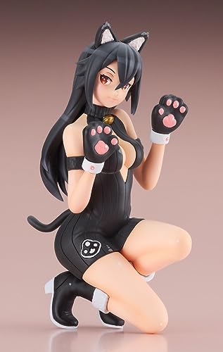 Hasegawa SP554 1/12 Egg Girls Collection No. 37, Haku Rinpha, Black Cat Modellbausatz, Mehrfarbig von ハセガワ