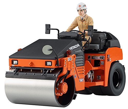 Hasegawa WM02 1/35 Vibrations-Straßenwalze Hitachi ZC50C5 Kombinierte Vibrationsrolle Plastikmodellbausatz, Modelleisenbahnzubehör, Hobby, Modellbau, Mehrfarbig, 1:35 Scale von Hasegawa
