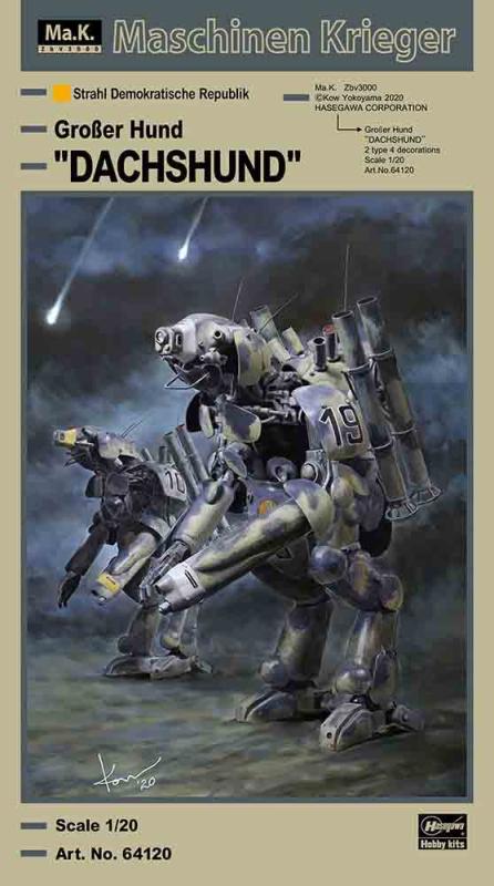 Humanoid Unmmaned Interceptor Großer Hund, Dachshund Humanoid Unmmaned Interceptor Großer Hund, Dachshund von Hasegawa