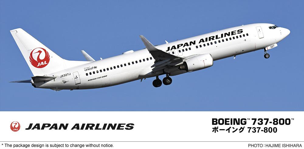 Japan Airlines Boeing 737-800 von Hasegawa