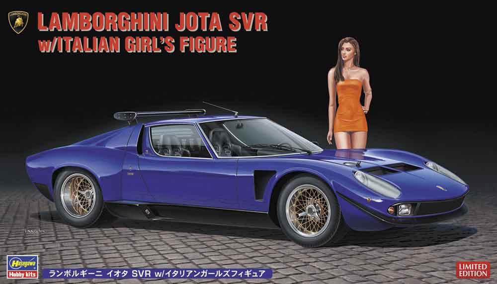 Lamborghini Jota SVR mit Frau Lamborghini Jota SVR mit Frau von Hasegawa