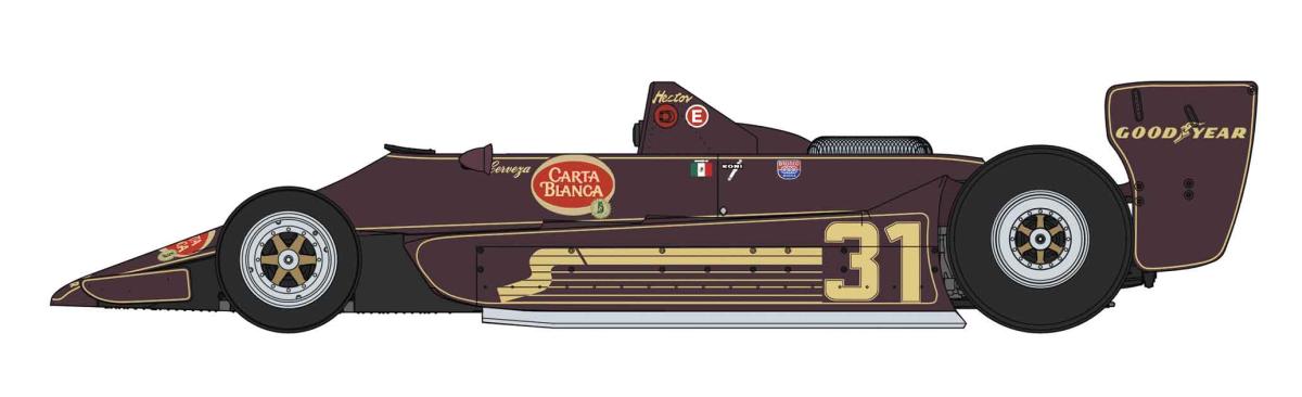 Lotus 79 Team Rebaque 1979 von Hasegawa