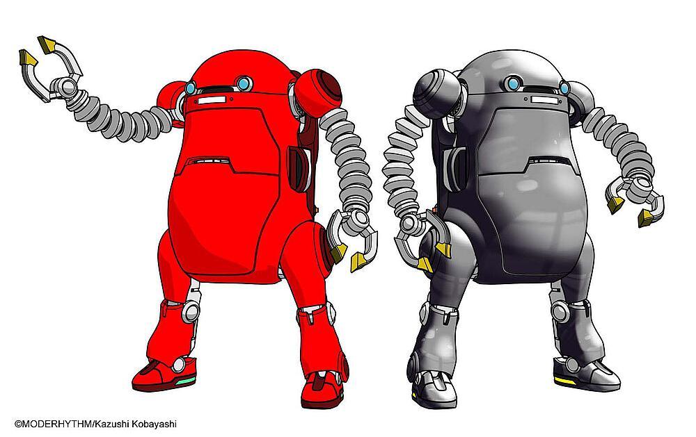 MechatroWeGo No. 20, alter Typ, Rot und Silber MechatroWeGo No. 20, alter Typ, Rot und Silber von Hasegawa
