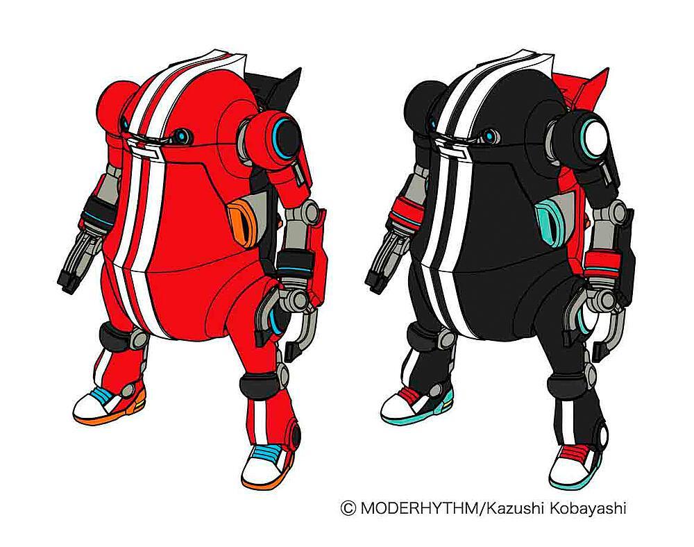 MechatroWeGo no. 17, Sports Flame & Jet Black MechatroWeGo no. 17, Sports Flame & Jet Black von Hasegawa