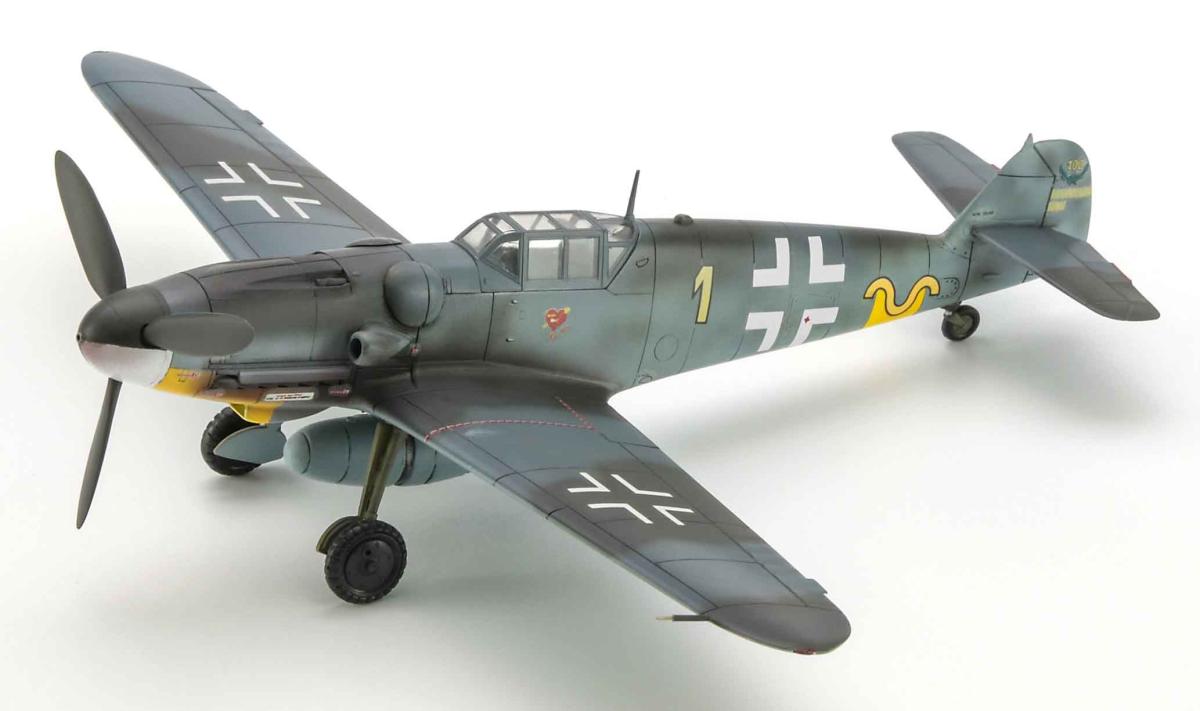Messerschmitt BF 109G-6 Hartmann Messerschmitt BF 109G-6 Hartmann von Hasegawa