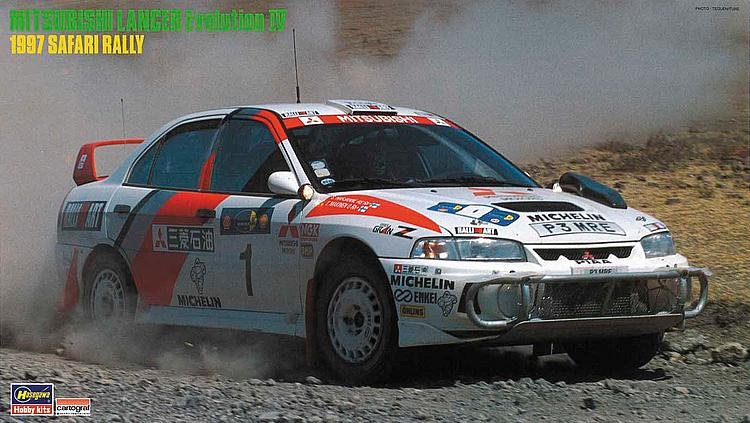 Mitsubishi Lancer Evo IV,1997 Safari Rally Mitsubishi Lancer Evo IV,1997 Safari Rally von Hasegawa