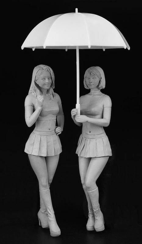 PADDOCK Girls Figure, 2 Stück PADDOCK Girls Figure, 2 Stück von Hasegawa