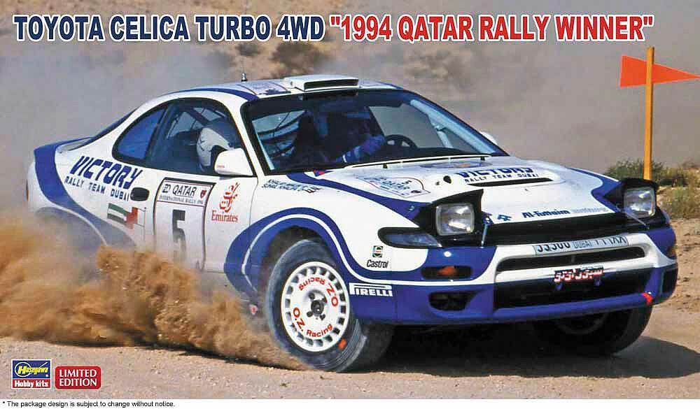 Toyota Celica Turbo 4WD, 1994 Qatar Rally Toyota Celica Turbo 4WD, 1994 Qatar Rally von Hasegawa