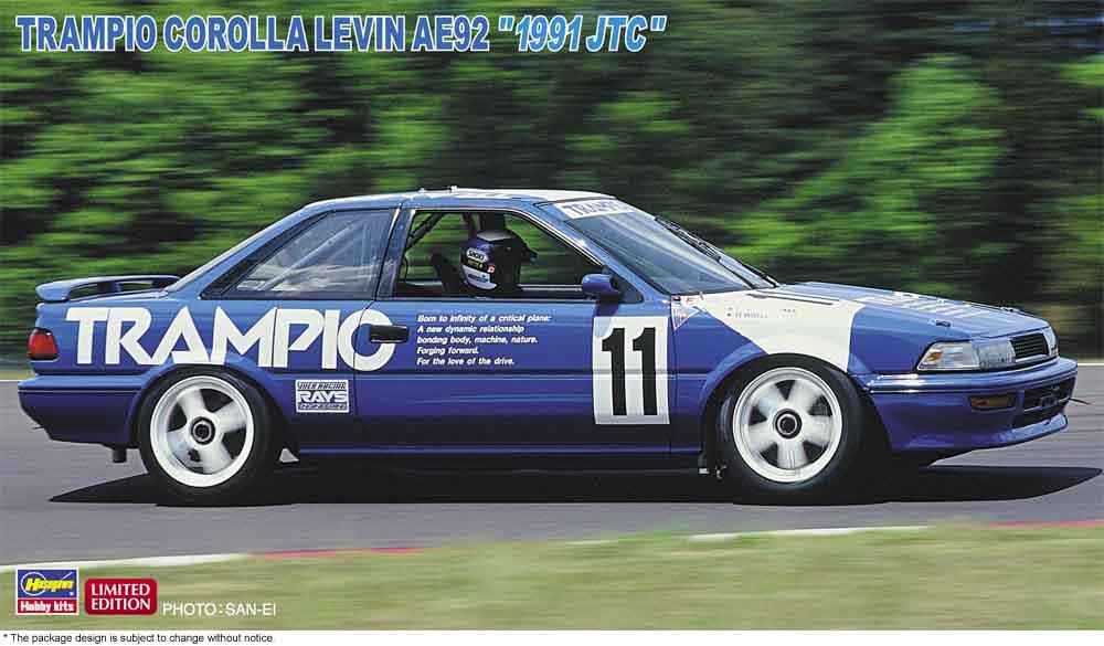 Trampio Corolla Levin AE92, 1991 JTC Trampio Corolla Levin AE92, 1991 JTC von Hasegawa