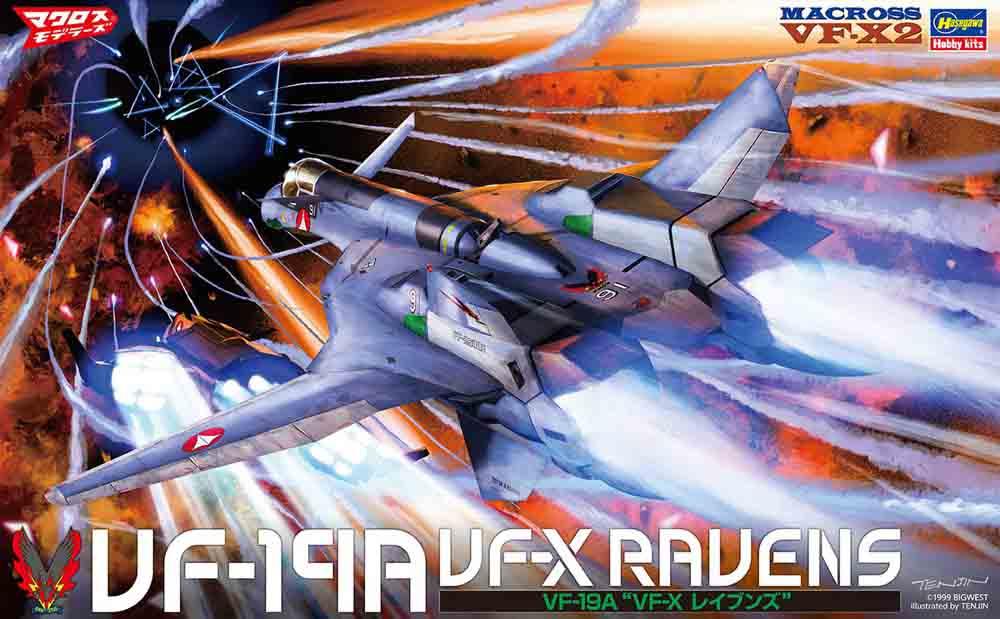 VF-19A VF-X Ravens VF-19A VF-X Ravens von Hasegawa